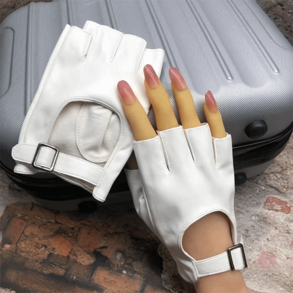 Driving Gloves Leather - Novas Luvas de Moda Impermeáveis Sem