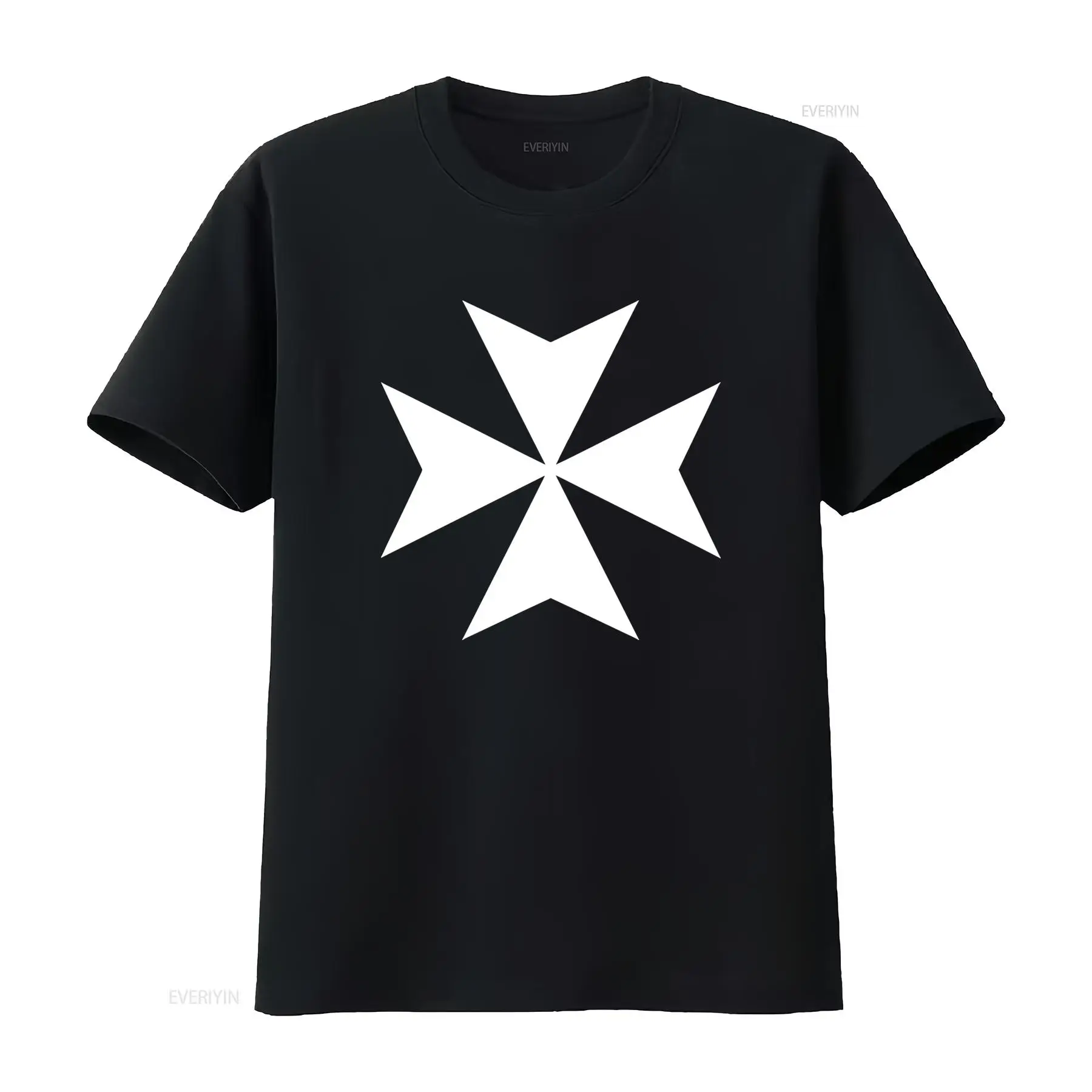 Military Shirt Men - Camiseta Cruz de Malta Militar Maltesa