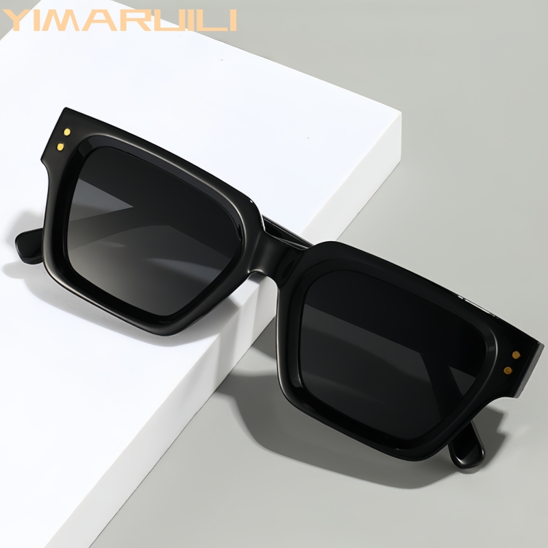 Men Fashion Photography - Yimaruili retro quadrado masculino e feminino