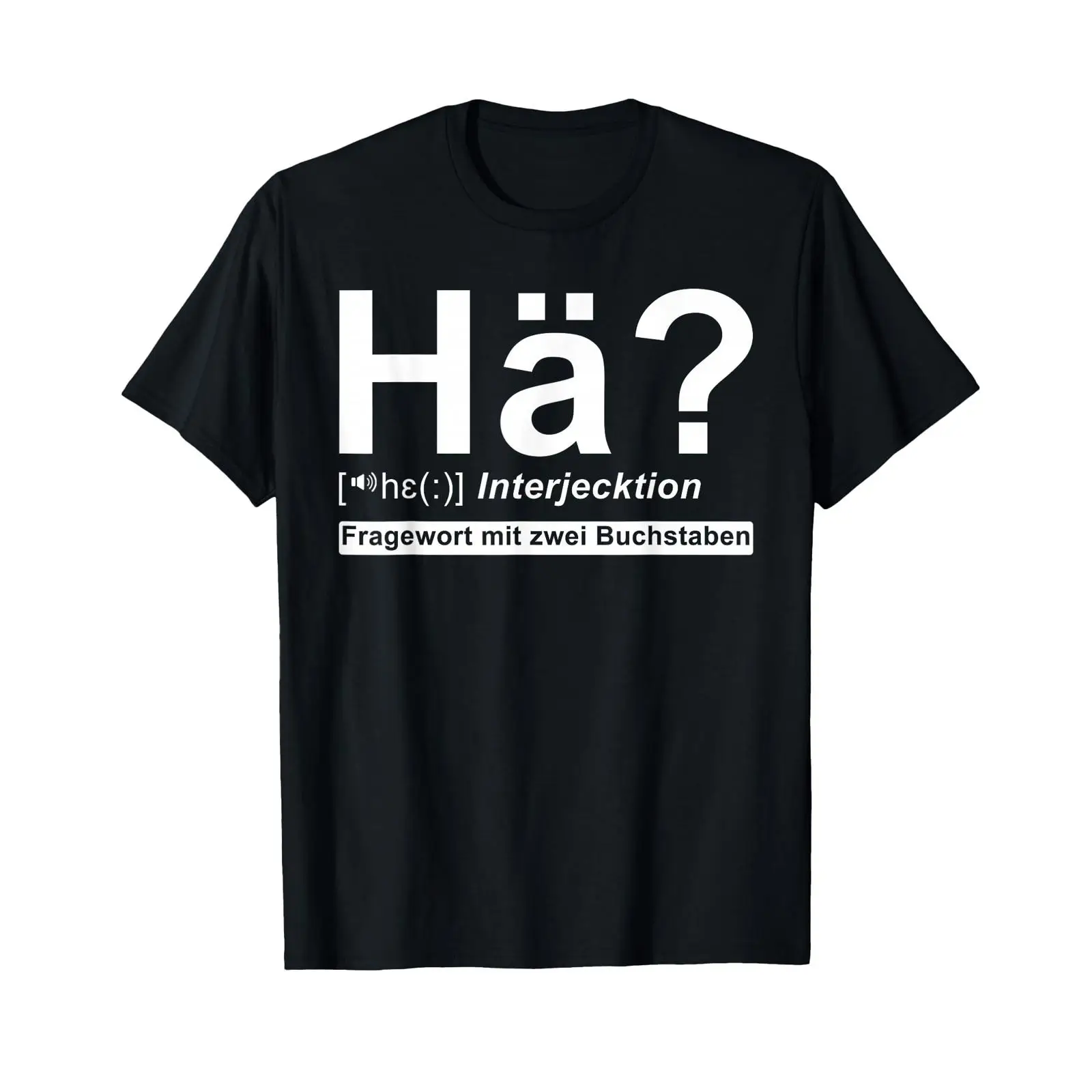 Men'S Fashion Questions - Camiseta Hä Questioned Mit Two Letters