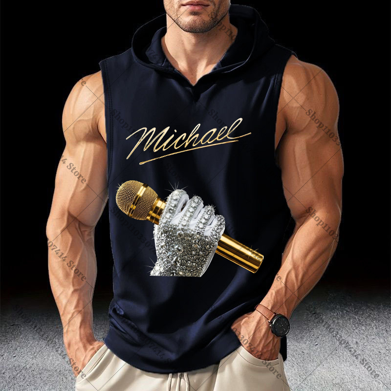 Men Fashion King - Colete Casual Adulto de Verão, Camiseta