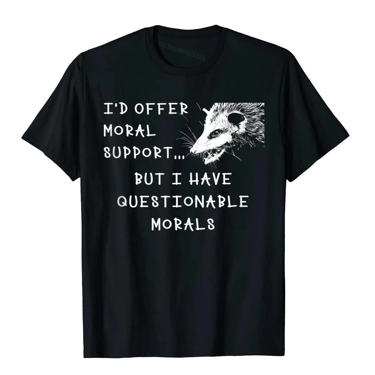 Men'S Fashion Questions - Camisetas com estampa gráfica Opossum Meme