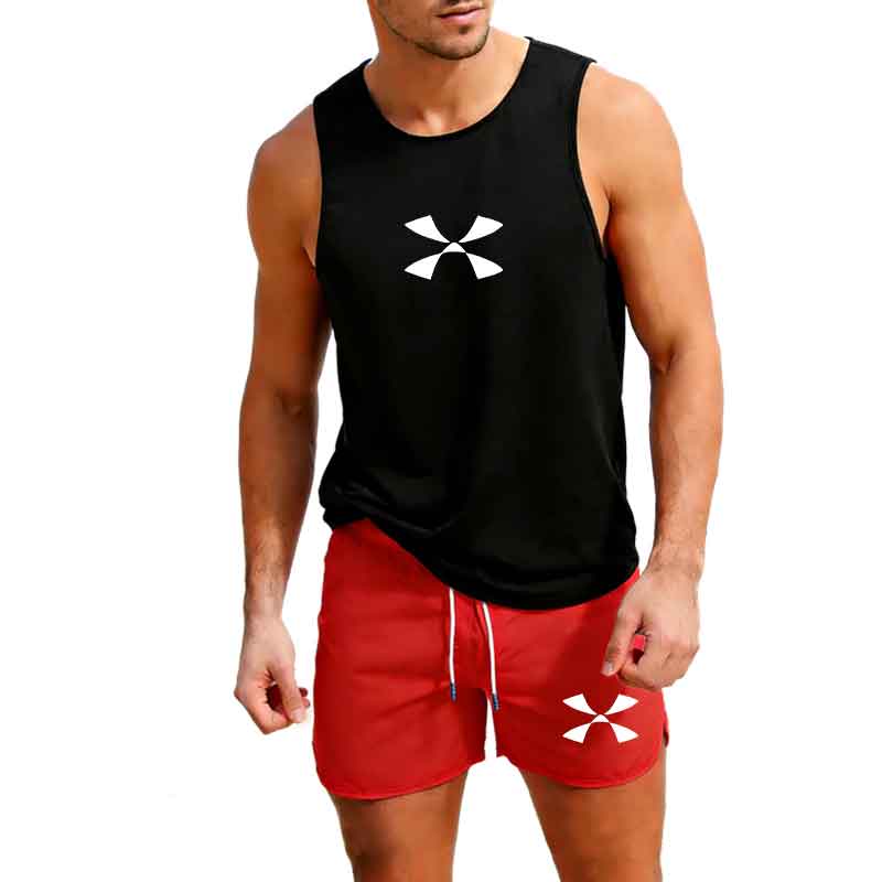 Mens Fashion Summer - Conjunto de Roupas Esportivas para Corrida