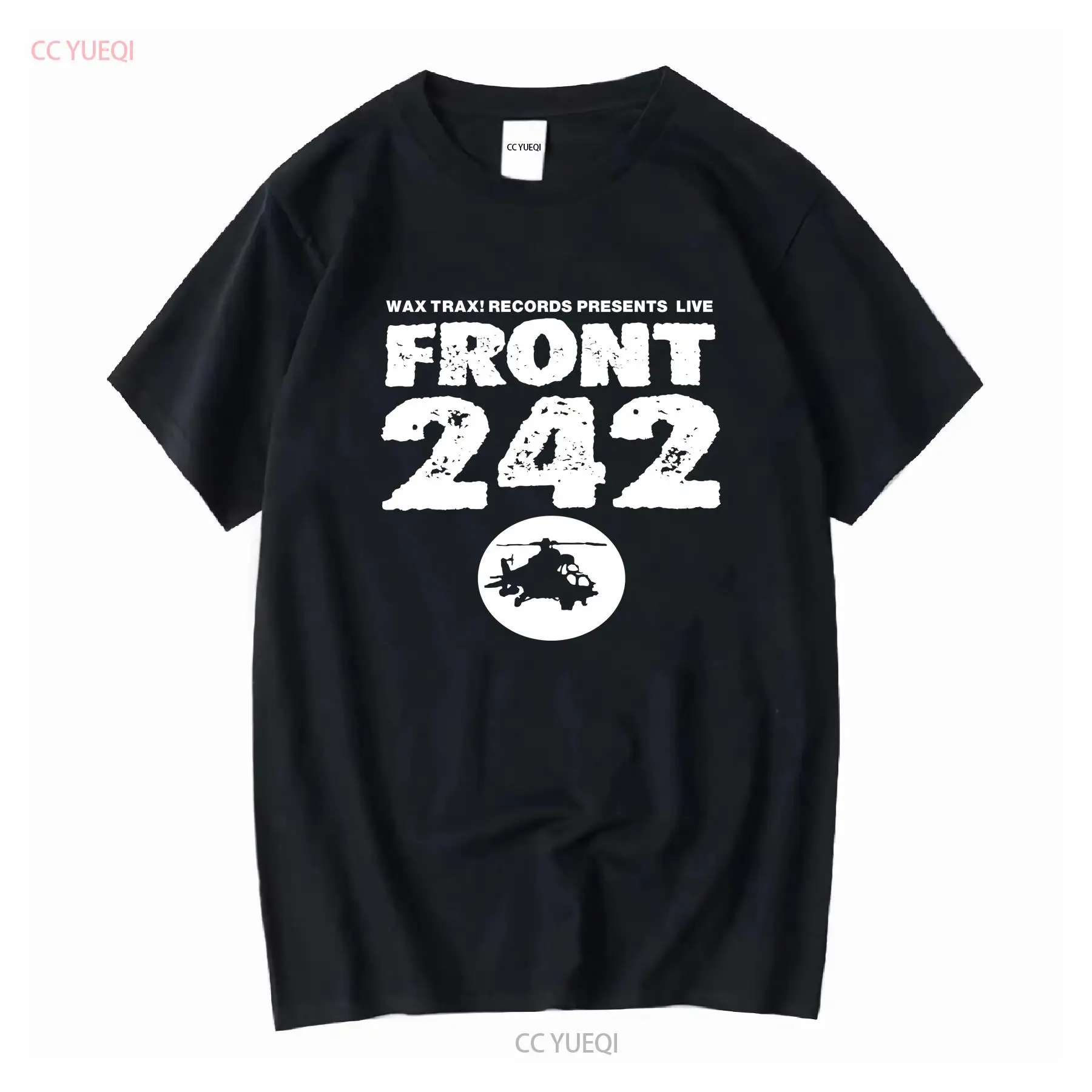 Mens Fashion World - Vtg frente 242 banda world tour