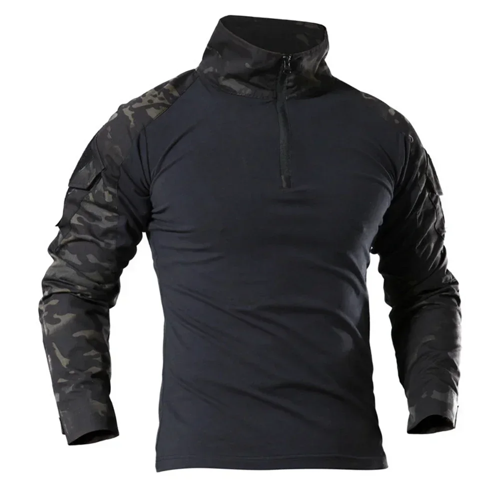 Military Shirt Men - Camisas Táticas de Manga Longa para