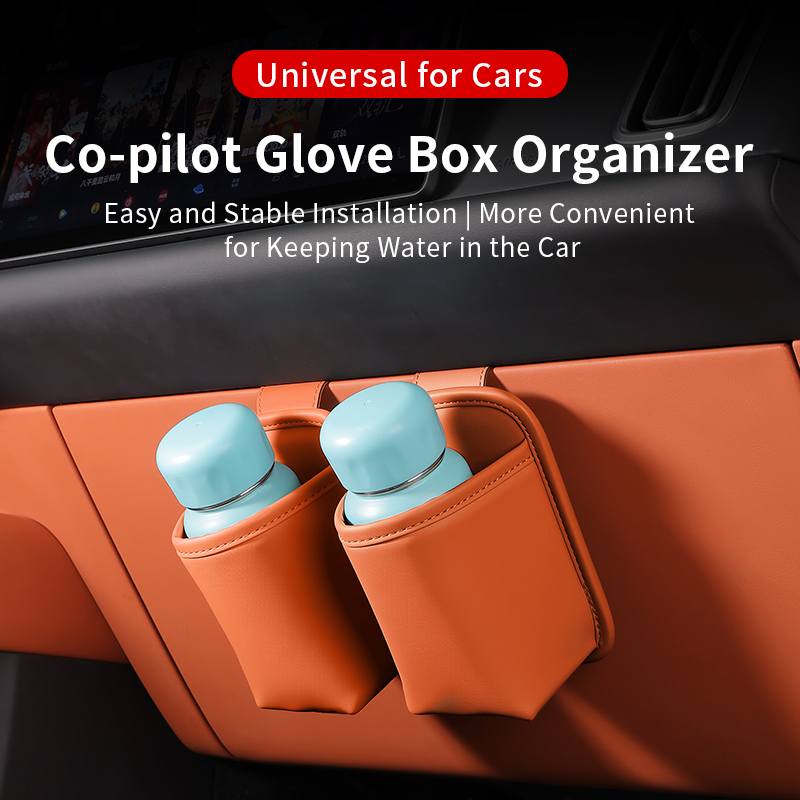 Driving Gloves Leather - Organizador de Armazenamento Suspenso para Porta-Luvas
