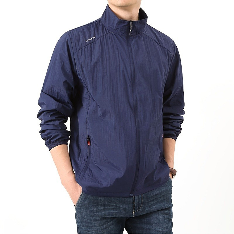 Men Fashion King - Casaco Masculino Leve de Verão com