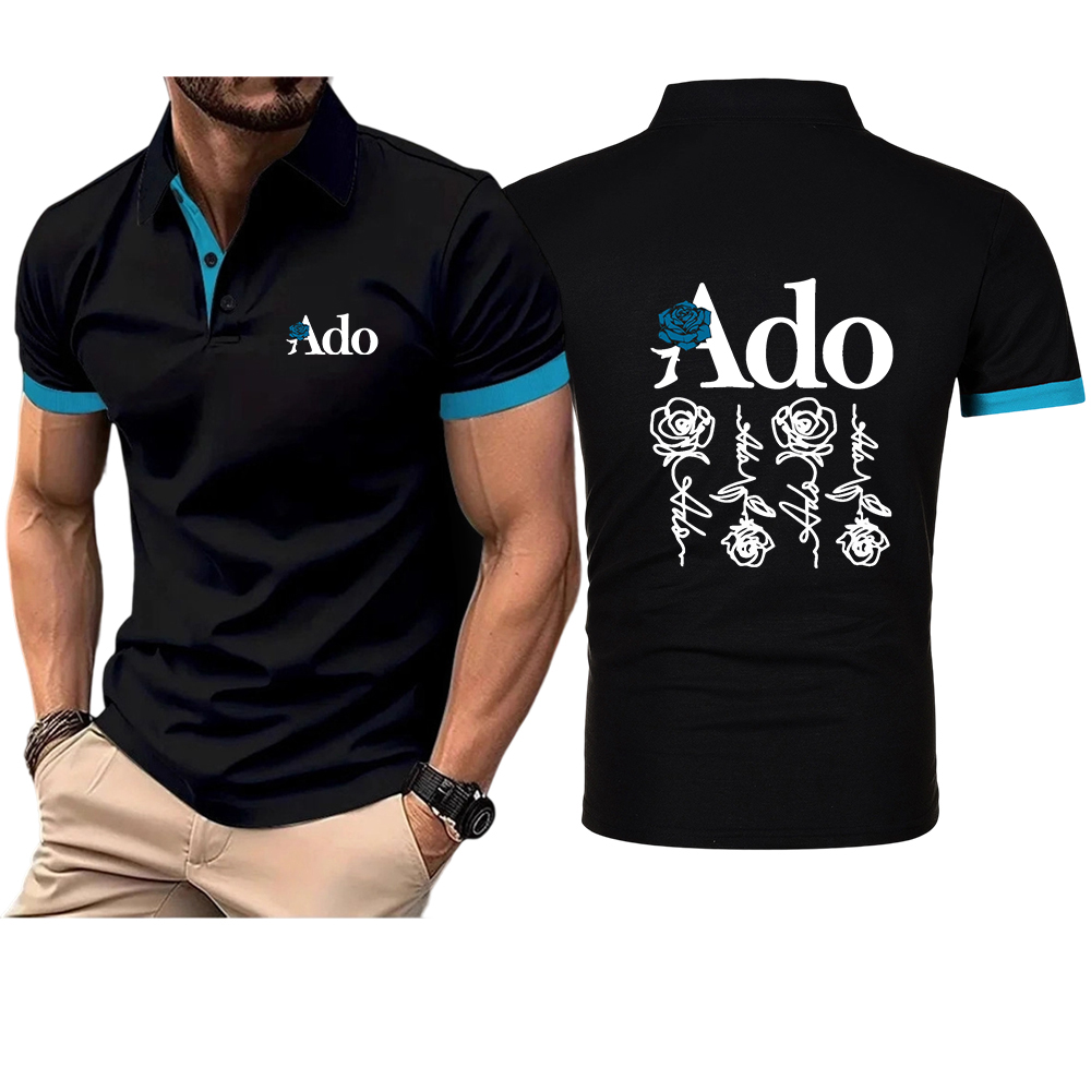 Mens Fashion World - Camisa Polo Masculina Premium de Seda