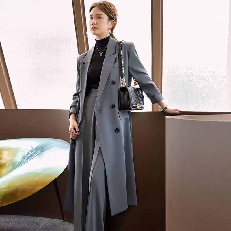 Fanan elegante longo trench co - Mens Fashion Blazer avaliação e preço