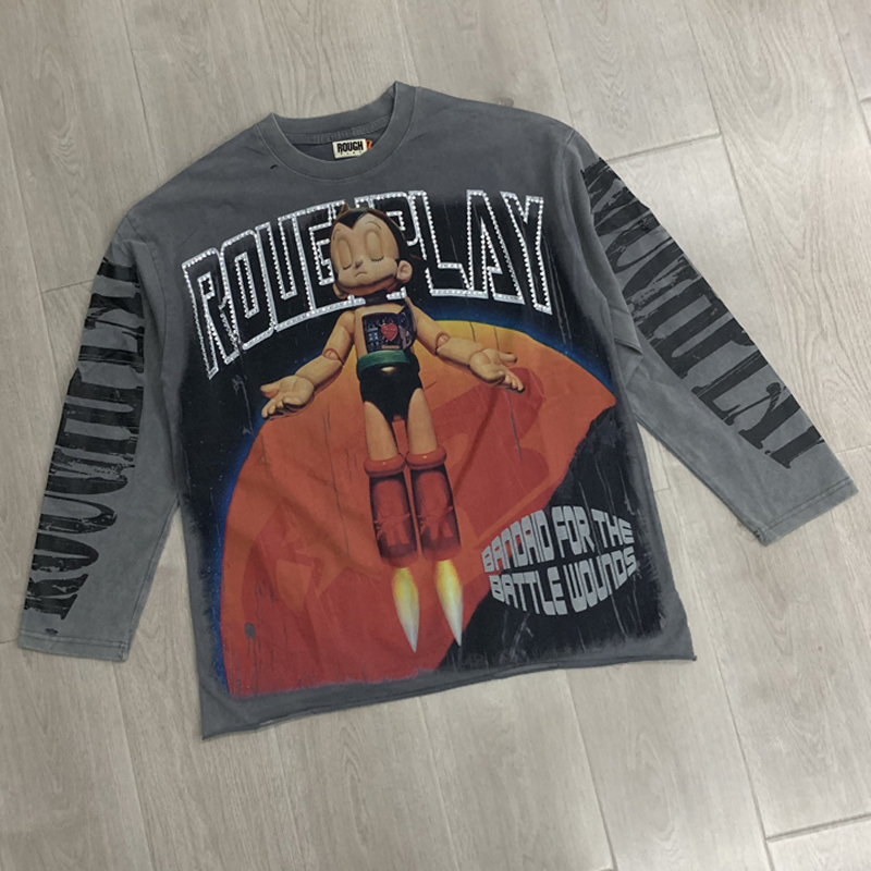 Camiseta Casual Solta de Manga - Mens Fashion Summer avaliação e preço