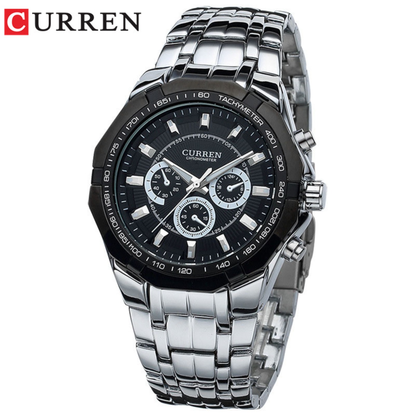 Relógio Masculino de Luxo CURR - Mens Fashion Watch avaliação e preço