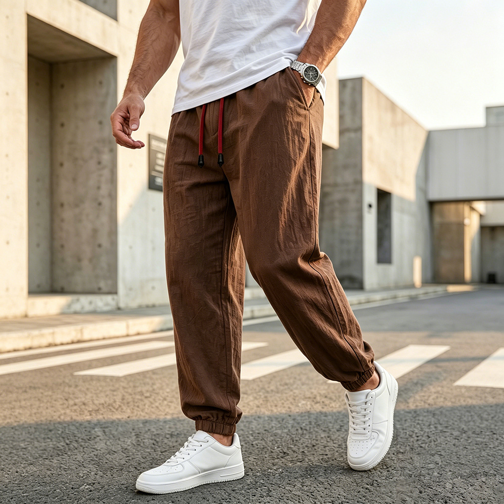 Calças Harem Casuais Masculina - Men Fashion King avaliação e preço