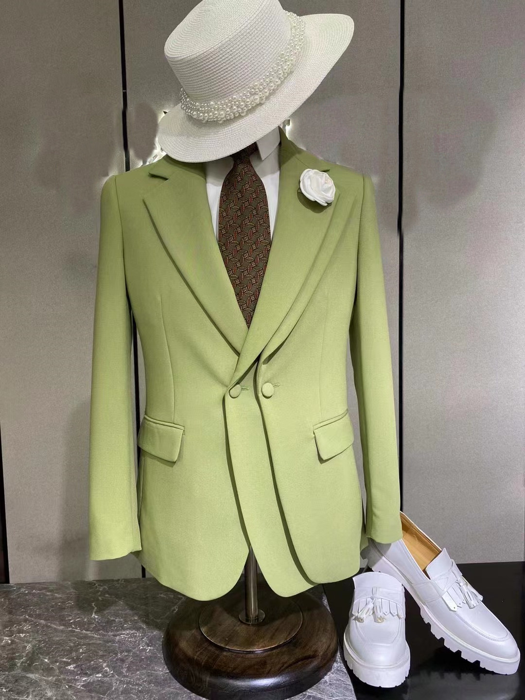 Personalize o mais recente des - Mens Fashion Blazer avaliação e preço