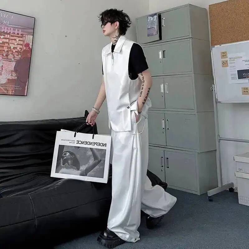 Colete LUZHEN 2026: Novo Conju - Mens Fashion Vest avaliação e preço