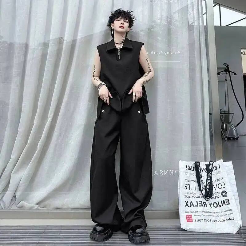 Colete LUZHEN 2026: Novo Conju - Mens Fashion Vest avaliação e preço