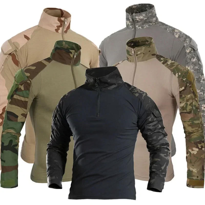 Camisas Táticas de Manga Longa - Military Shirt Men avaliação e preço