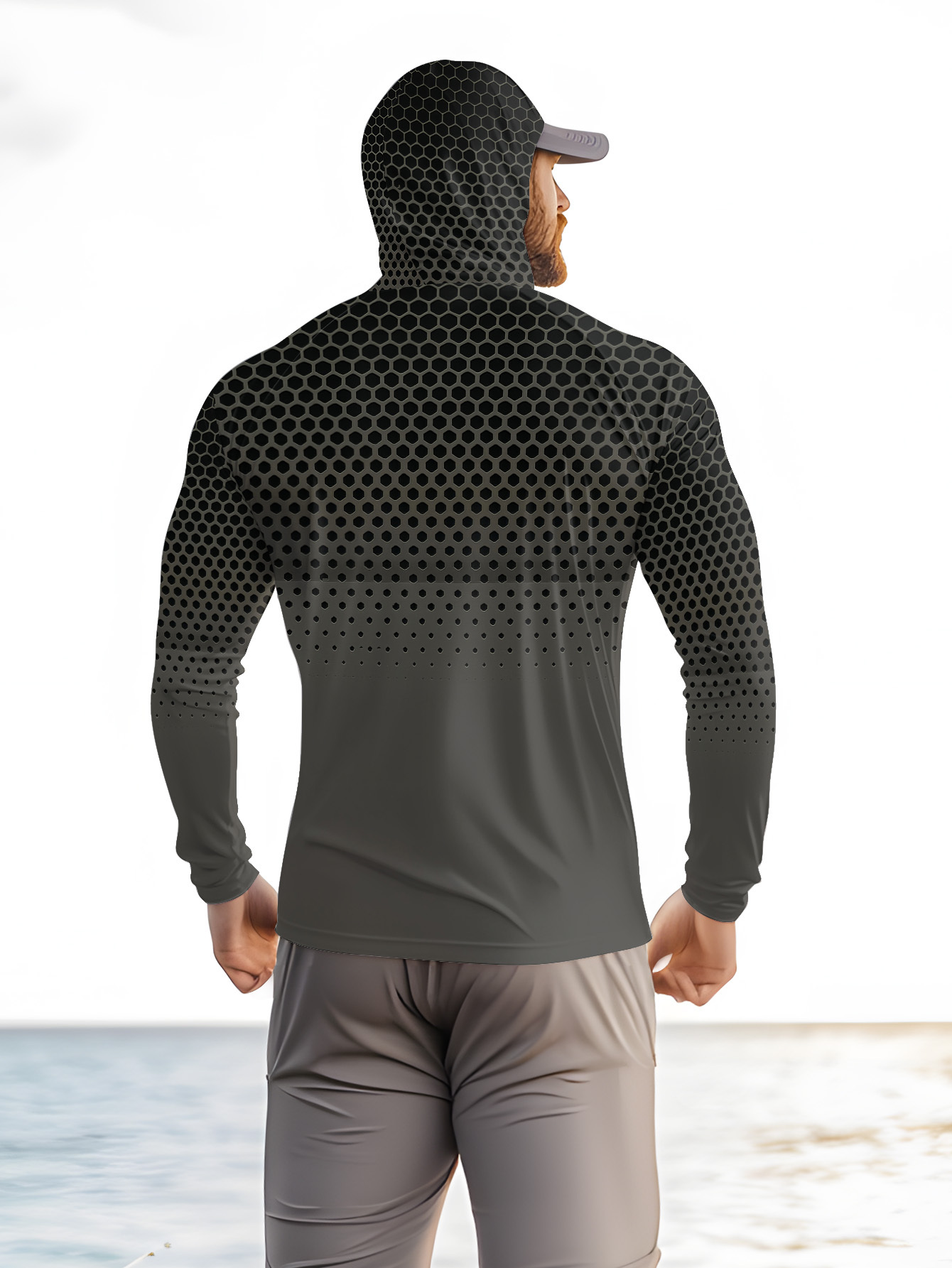 Camisa masculina com capuz par - Mens Fashion Summer avaliação e preço