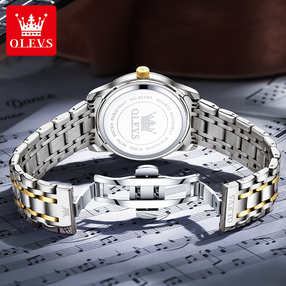 Olevs marca moda relógios masc - Mens Fashion Watch avaliação e preço