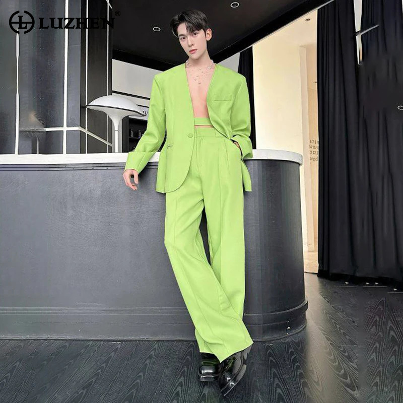 LUZHEN 2026 Nova Coleção Prima - Mens Fashion Blazer avaliação e preço