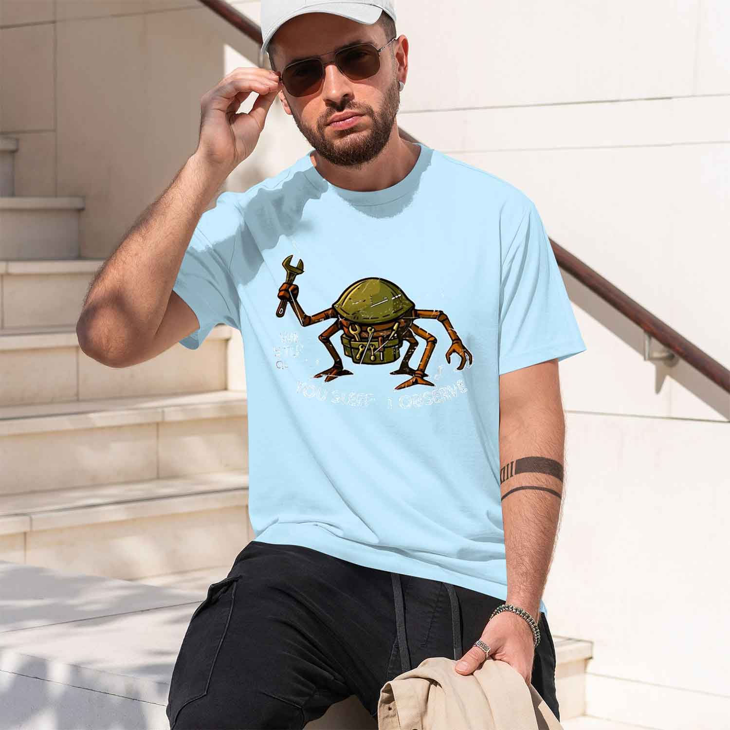 Camiseta Inspirada em Hail Mar - Men'S Fashion Questions avaliação e preço