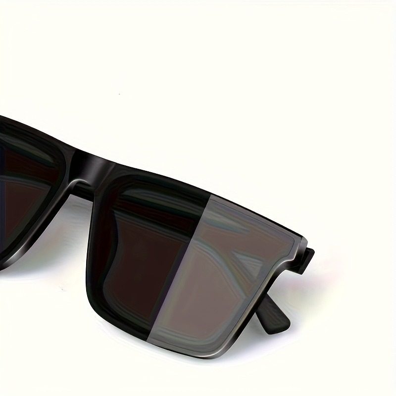 Simples preto quadrado moda óc - Men Fashion Photography avaliação e preço