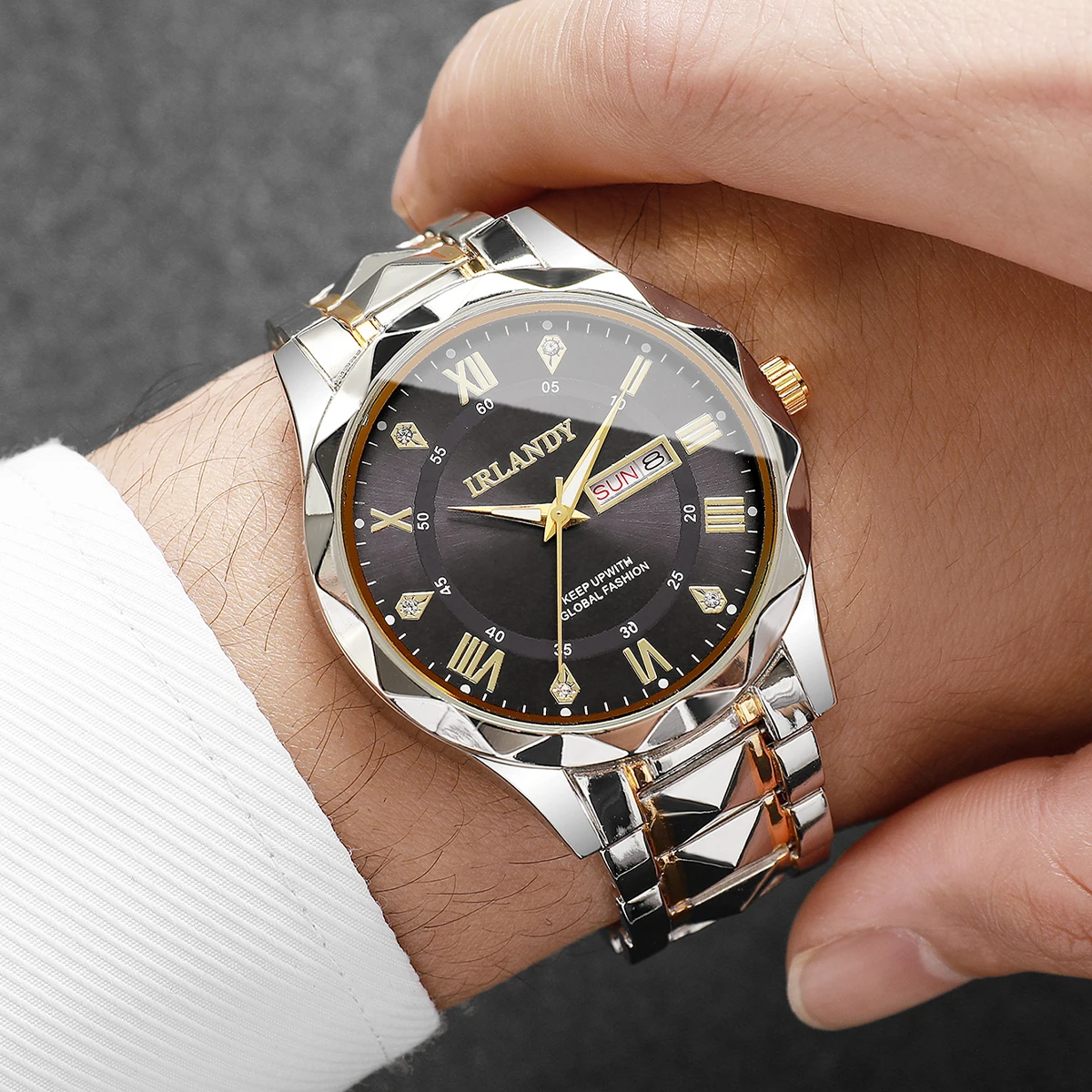 1pc surpresa mistério relógio  - Mens Fashion Watch avaliação e preço