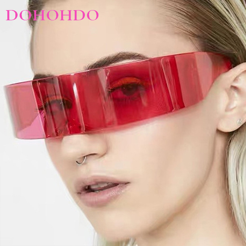 Óculos de Sol Y2K Sem Armação  - Men Fashion Photography avaliação e preço