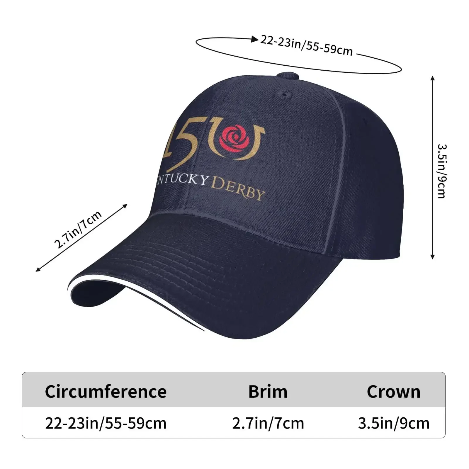 Boné de beisebol ajustável par - Men'S Fashion Kentucky Derby avaliação e preço